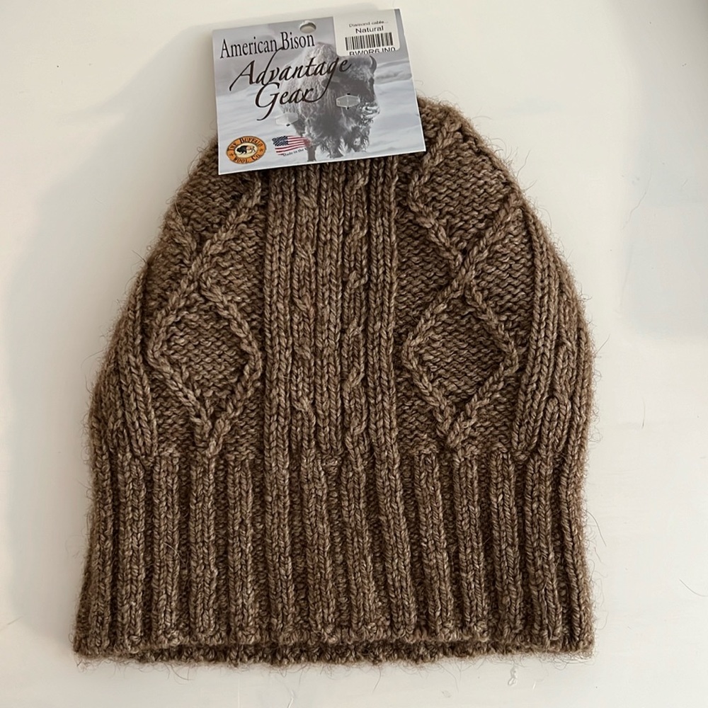 American Bison Wool Hat NWT
